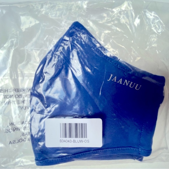 Jaanuu Reusable Face Mask Adult One Size (Pack of 6) BRAND NEW - Picture 6 of 10